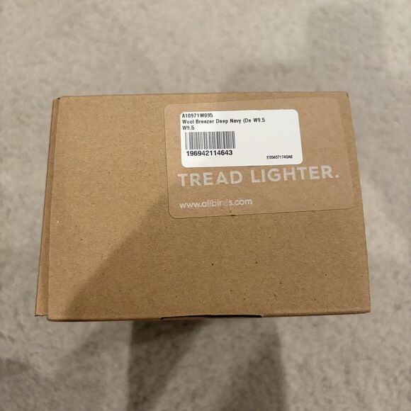 NEW Allbirds Wool Breezer Women Flats Shoes Size 9.5 Deep Navy Machine Washable - Picture 10 of 10